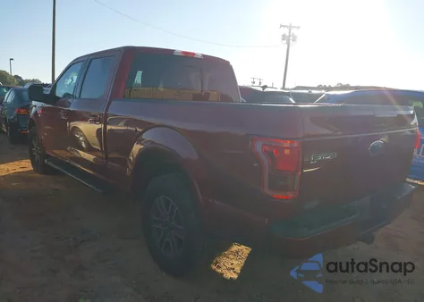 2015 Ford F-150 Lariat из США, поврежденный, VIN 1FTFW1EG4FKD16468